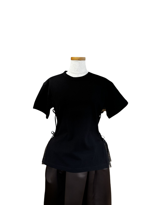 サイドメッシュデザインTシャツ