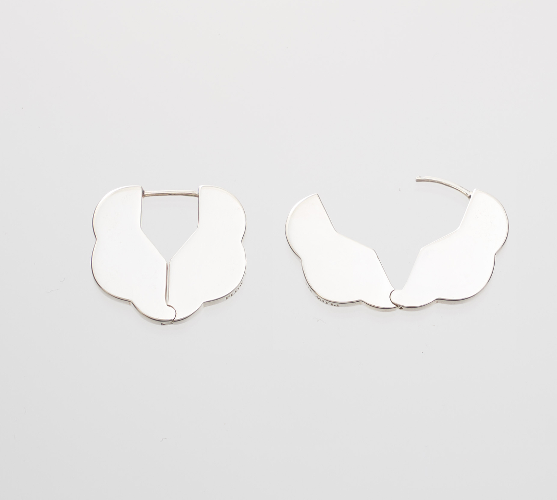 Flower Pierce S -Silver-