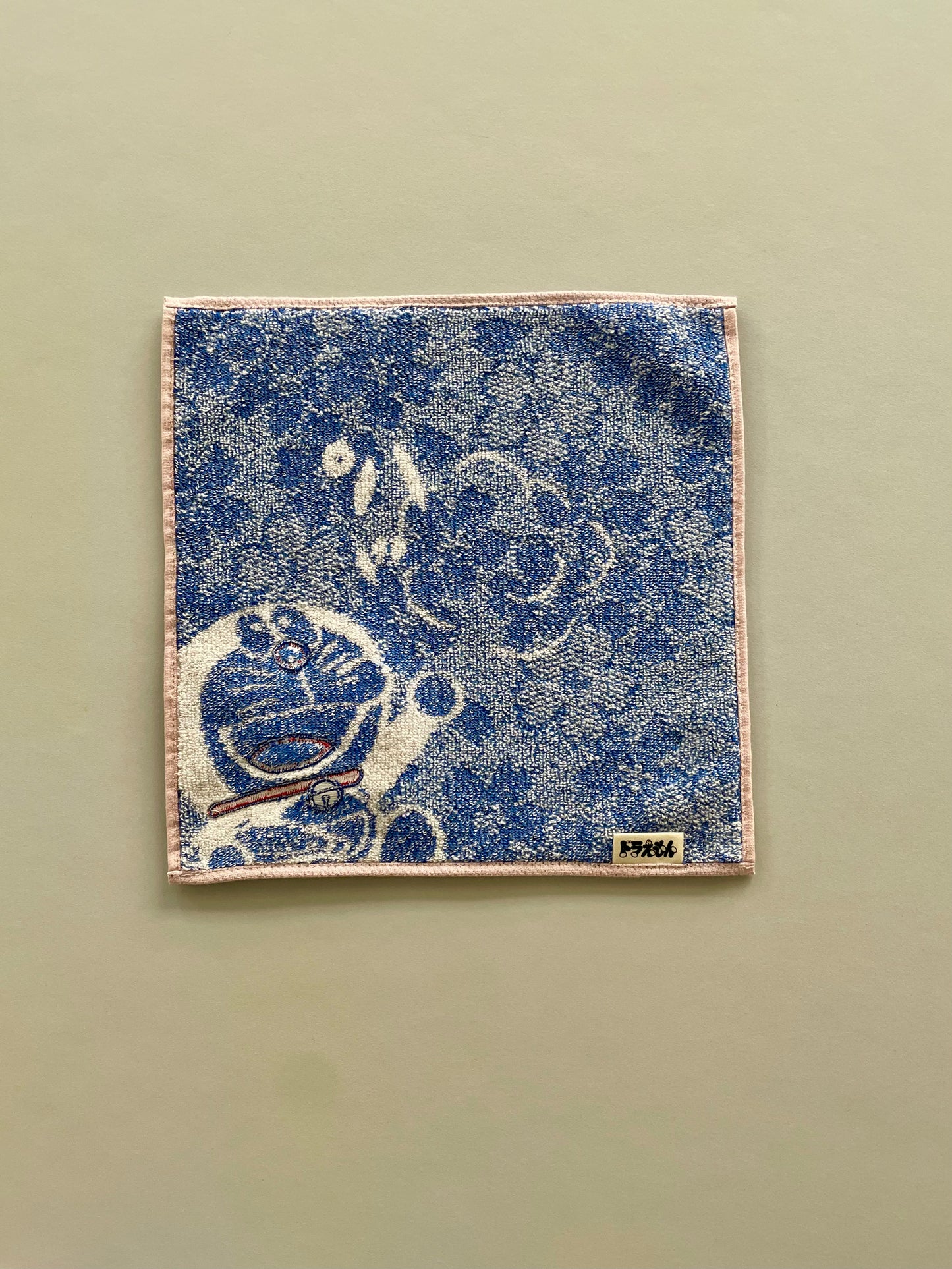 ドラえもんタオルハンカチ「花さかばい」