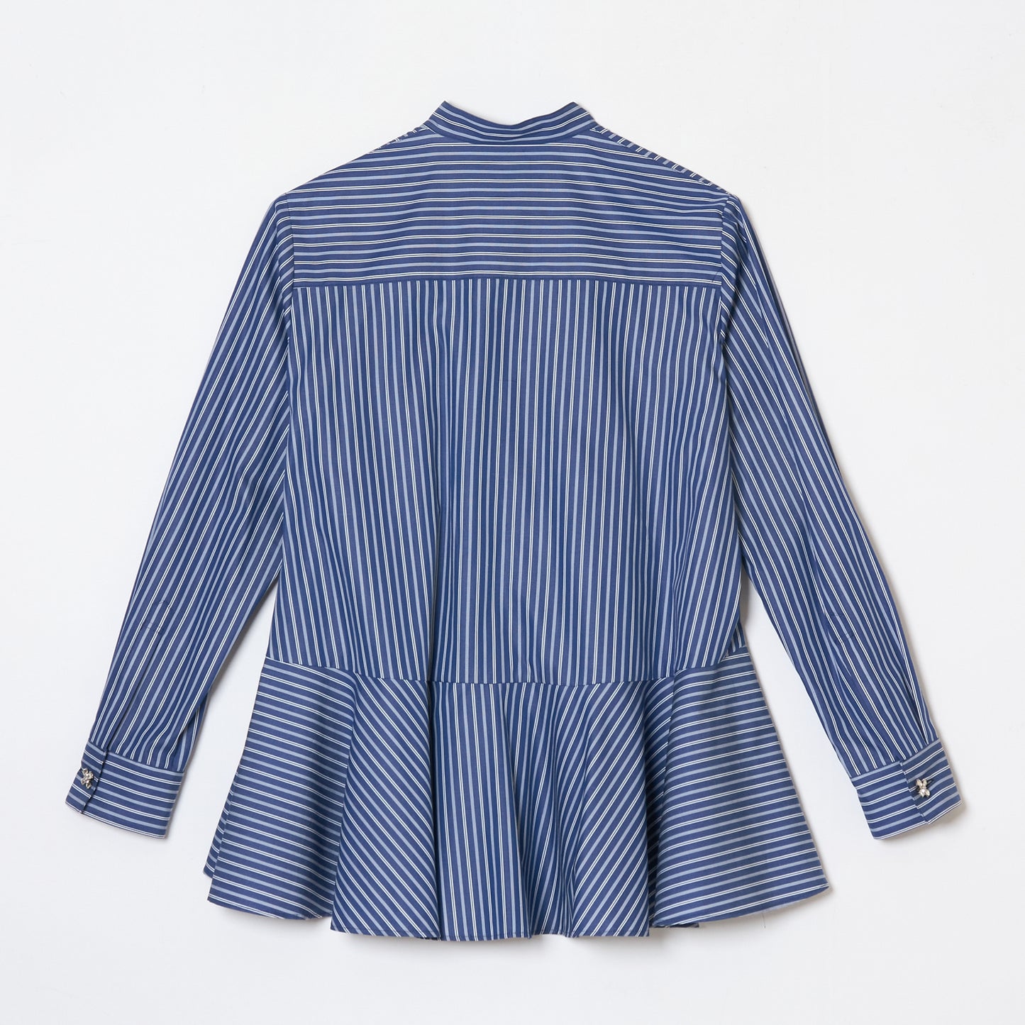 ペプラムロングスリーブシャツ