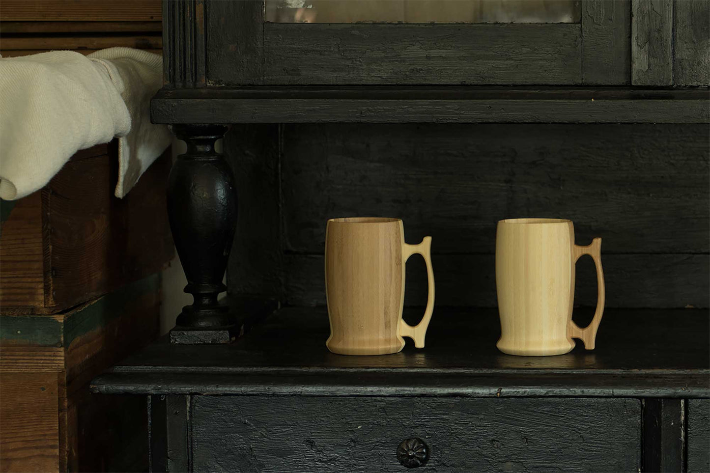 ビアマグ<ブラウン>【名入れ】