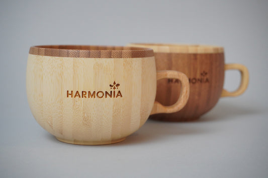 コーヒーカップ<ペア>【HARMONIAロゴ入り】