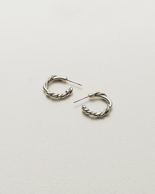 Roots Earrings / Silver