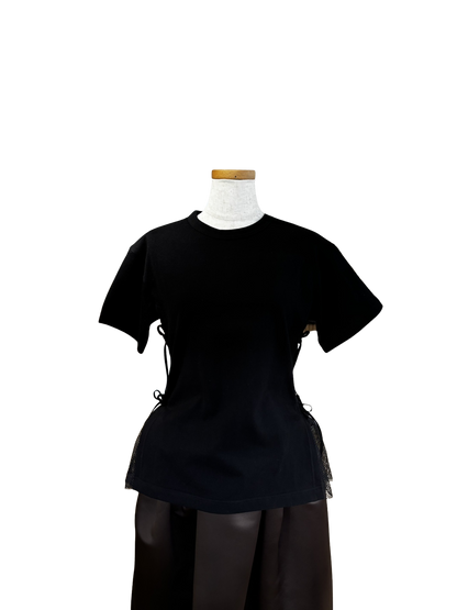 サイドメッシュデザインTシャツ