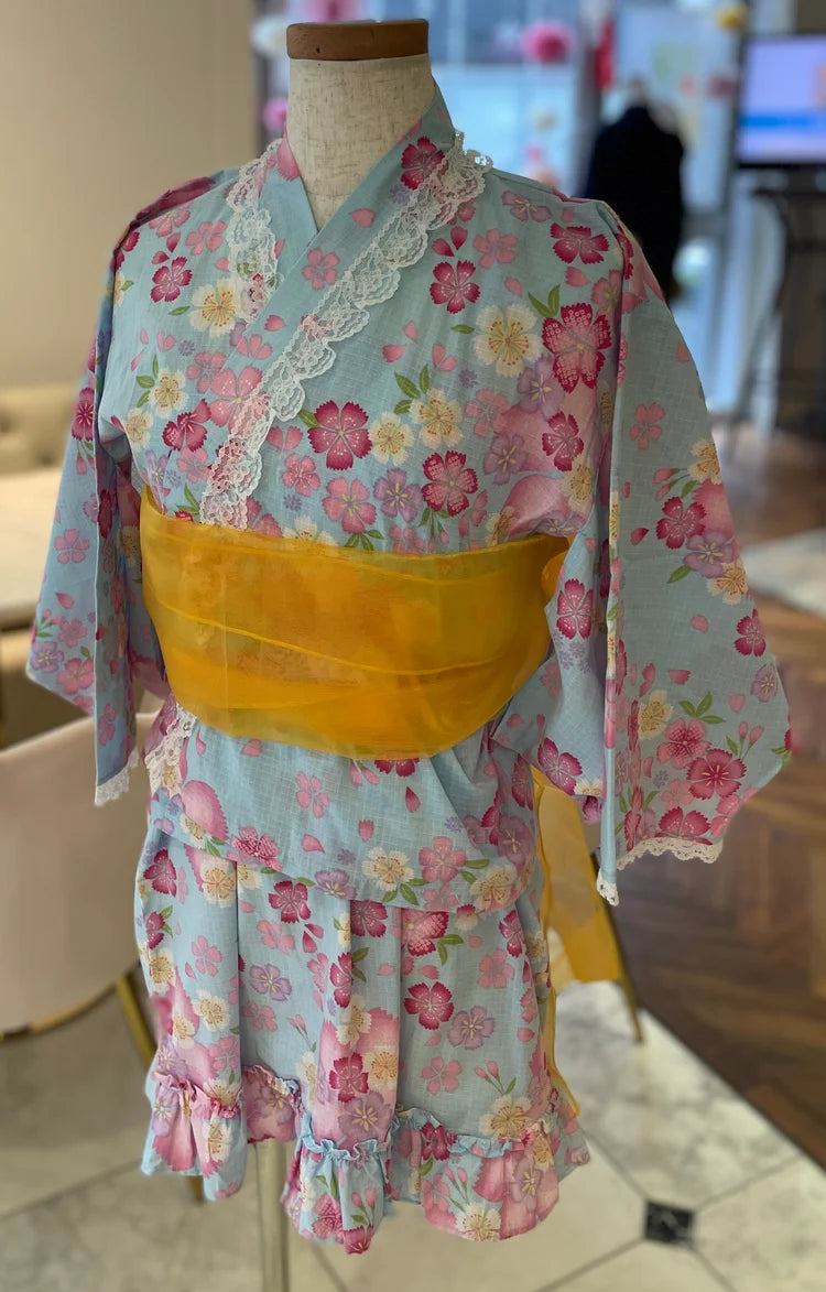 古着浴衣（140cm・セパレートタイプ）