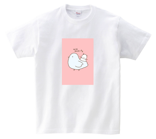 ＜受注アイテム＞ヴィヴィくんとへいわてん：Tシャツ（ハト）