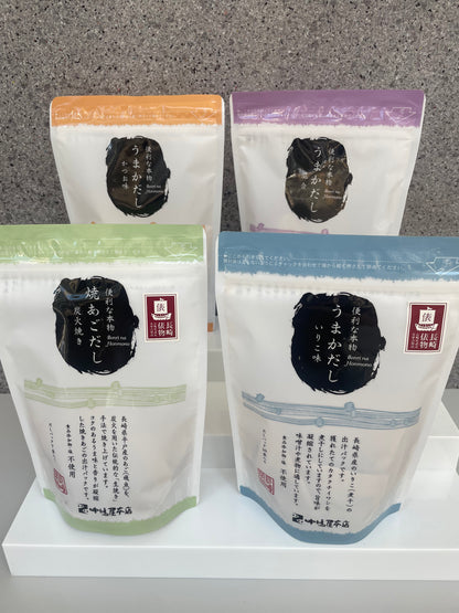 ＜中嶋屋本店＞うまかだし４種セット・化粧箱入り