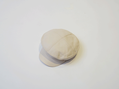 Leather Marine cap